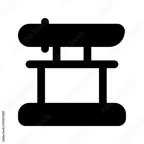 katana glyph icon