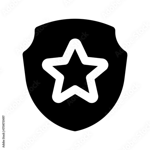 shield glyph icon