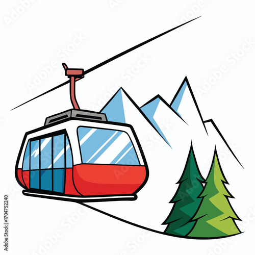 cable-car-illustration-in-ski-area-isolated-on-pur.eps