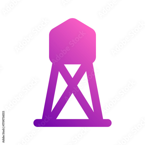 watchtower gradient icon