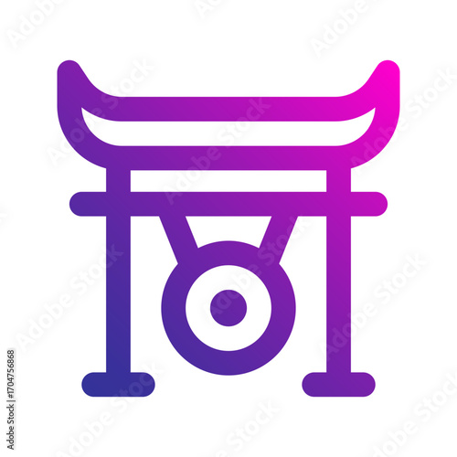 gong gradient icon