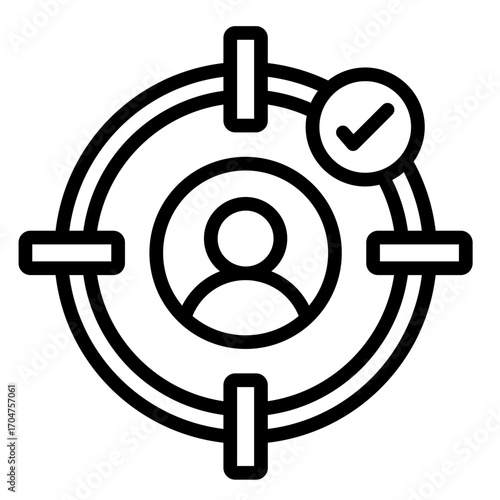 Headhunter  Icon Element For Design	