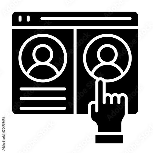 Selection  Icon Element For Design	