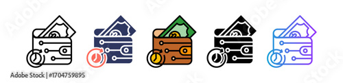 Buy Now Pay Later line icon