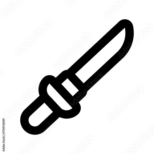katana line icon
