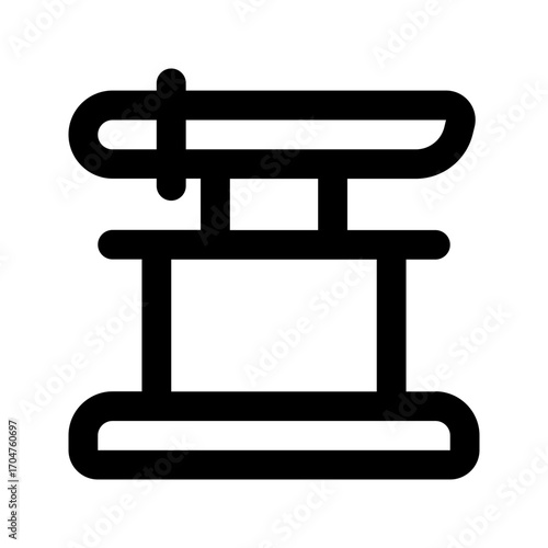 katana line icon