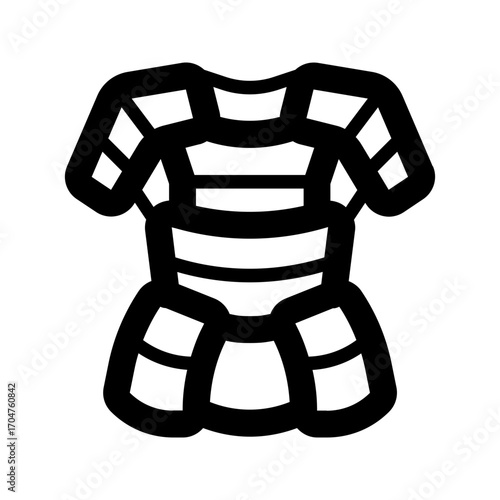 samurai line icon