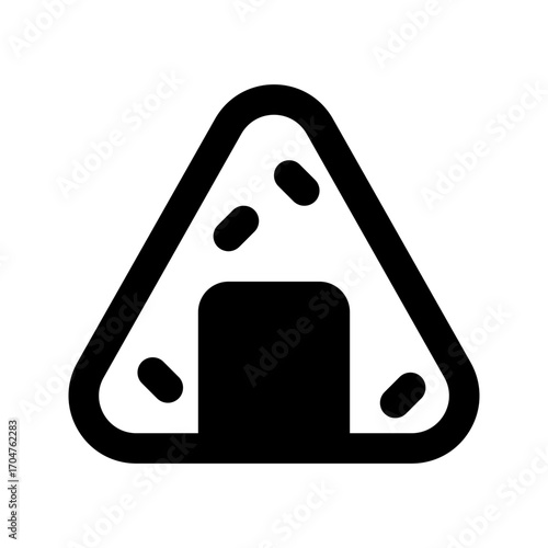 onigiri line icon