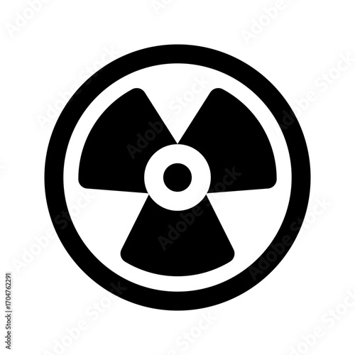 radiation line icon