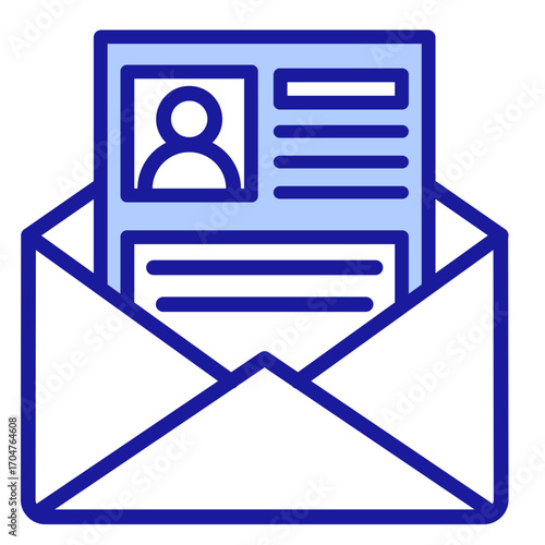 Envelope  Icon Element For Design	
