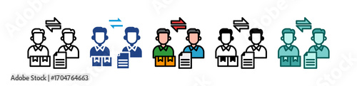 Consignment multiple icon