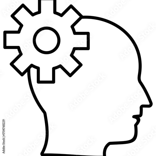 Cognition Outline Icon