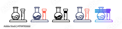 Science multiple icon
