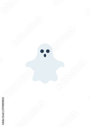 Gost character design for Halloween celebration