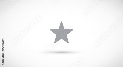 Elegant star symbol for design projects, a classic and timeless shape, perfect for awards, ratings, and celestial themes, add a touch of magic to your creative designs, vector based