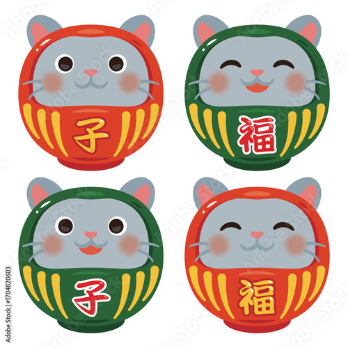 子年の達磨