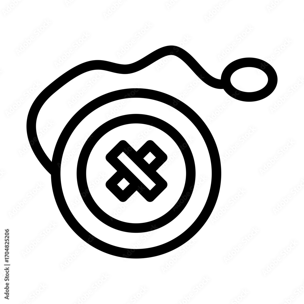 Obraz premium Yoyo icon design