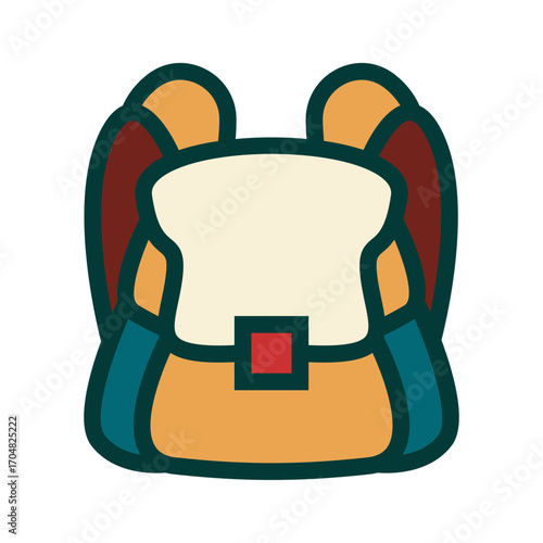Backpack icon design