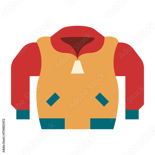 Bomber Jacket icon design