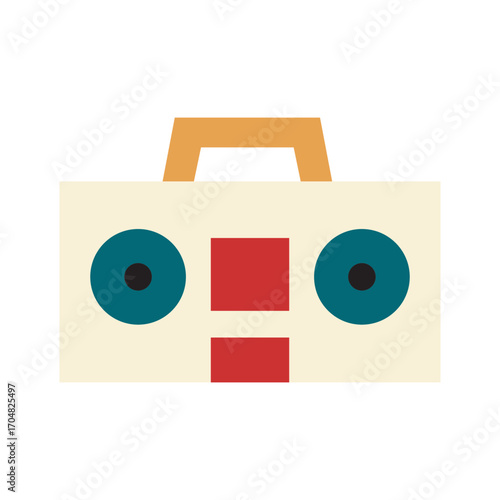 Boombox Radio icon design
