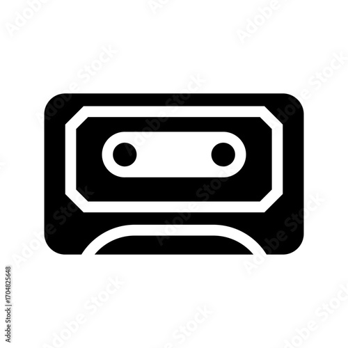 Audio Cassete icon design