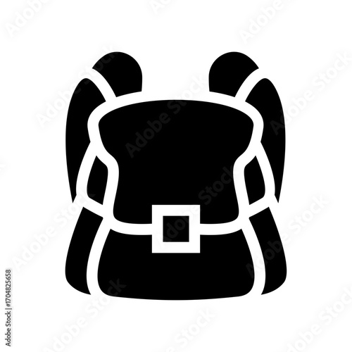 Backpack icon design