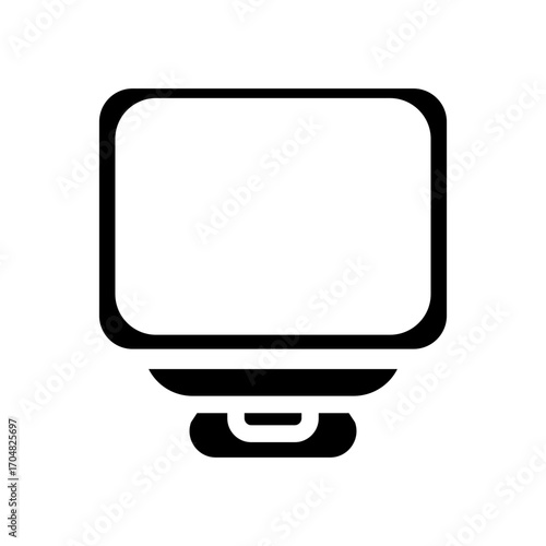 CRT Monitor icon design