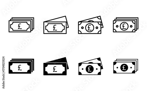 Money icon set. Money vector icon.