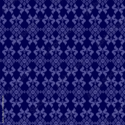 popular Thai silk pattern for textile industry this pattern is originated in Thailand and this Thai texture is used for Thailand father and mother day and Thai traditional costume outfit dress shirt