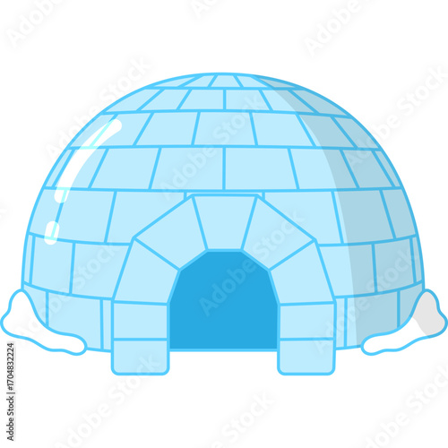 Ice House Illustration