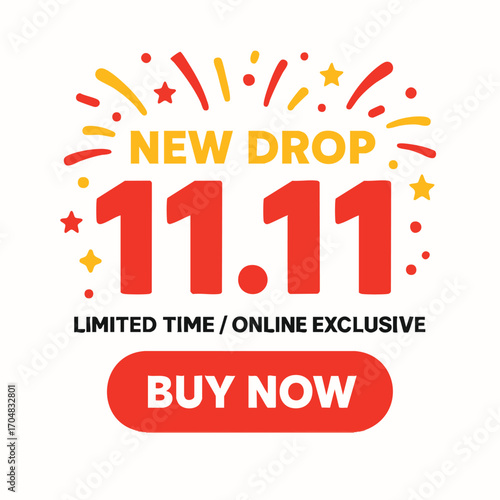 New Drop 1111 Limited Time Online Exclusive Sale.