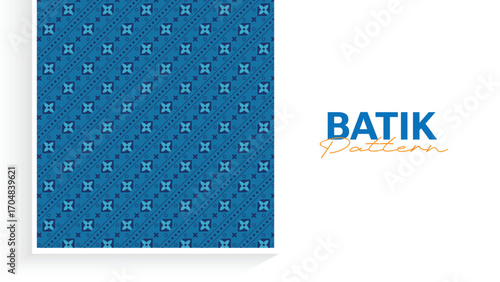 A repeating batik pattern featuring traditional geometric motifs on white background, suitable for traditional and modern designs.