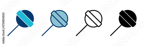 Candy icon vector isolated on white background. Candy vector icon
