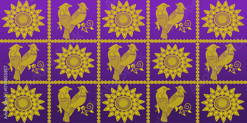 beautiful graphic saree design and this sari design is in Indian style which is for textile fashion industry and it can be used as wallpaper backdrop and website bg this style is originated in india 