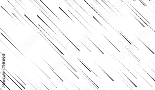 Speed lines for comic books. Black horizontal beams. Vector illustration.