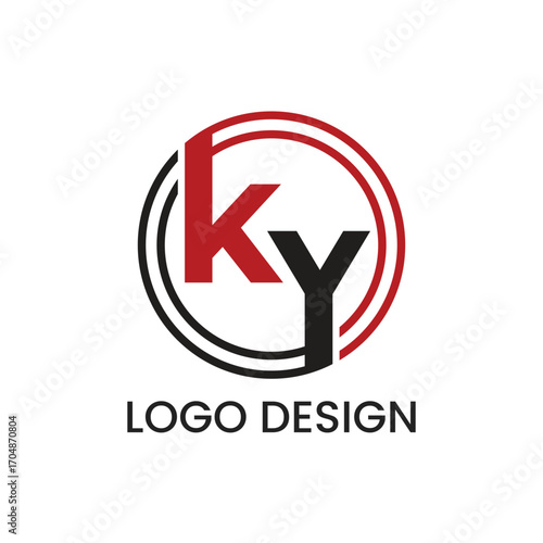 Creative KY Brand Logo Design Template