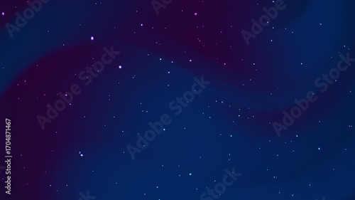 Wallpaper Mural Blue navy background evokes a night sky filled with small shining stars light elegantly. Torontodigital.ca