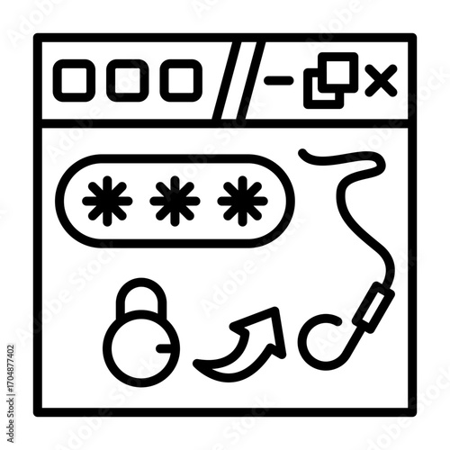 Website Phishing Icon