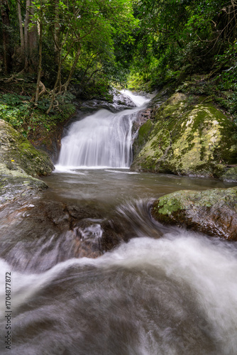 waterfalls, Asia, Thailand, Indonesia, beautiful, long exposure