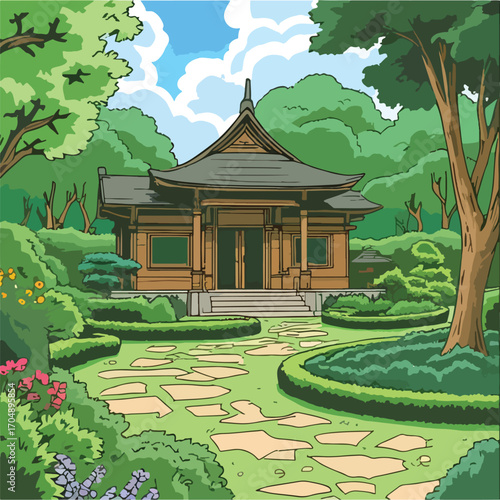 gazebo in the park