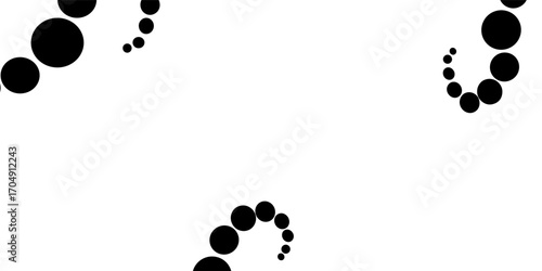Screentone, halftone abstract geometric vector design element