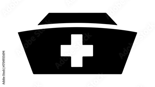 First aid kit icon with transparent background