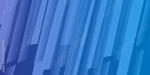 Decorative, illustrations colorful lighting, pillar block or shapre, for design texture background. blue pillar, blue background with slanted stripes on the sides .