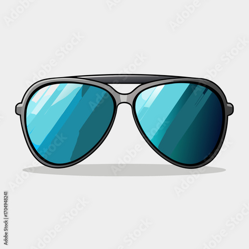 sunglasses isolated on white