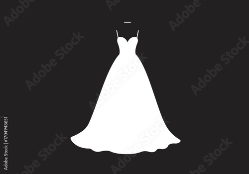 Elegant Wedding Dress Silhouette A Timeless Bridal Gown Design