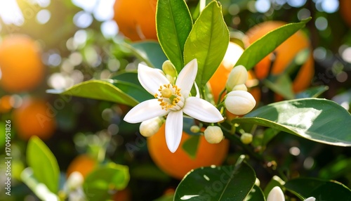 Close-up orange blossom