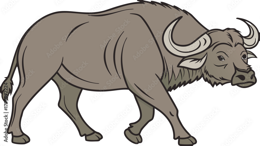 Obraz premium vector illustration of an elephant