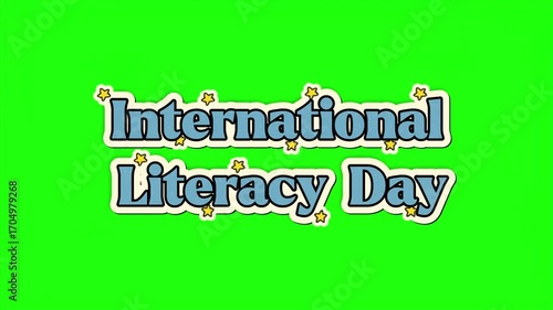 Video international literacy day celebration event