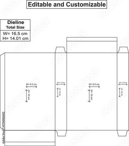 Dieline template, box template design,diecute design. medicine box design