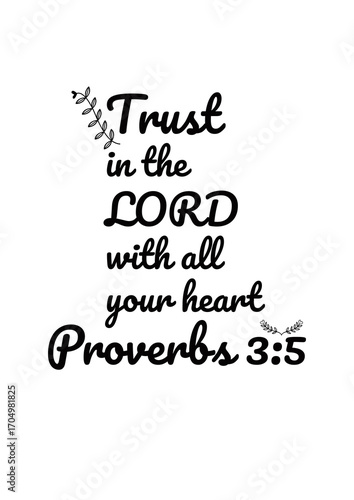 Bible Verses about Trust 